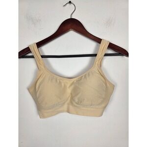 UNDEROUTFIT Comfort Shaping 457 Seamless Support Bra Beige Size Medium